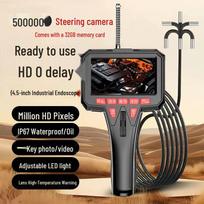 4.5  HD Screen 360° Steering Endoscope for Engine Repair & Sewer Inspection