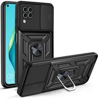 For Huawei P40 Lite 4G Case Huawei Nova 7i Cover nova 6se Magnetic Ring Holder Armor Phone Case Slide Camera Protect Back Cover Huawei P40 lite