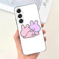 Cartoon A-Asamimichan Phone Case For Samsung S25,S24,S21,S22,S23,S30,Ultra,S20,Plus,Fe,Lite,Note,10,9,5G Black Cover Samsung S105G