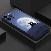 Soft Shell Phone Case for Google Pixel 8a 6 Pro 6a 7 Pro 9a 7a 8 Pro 9 Pro XL Cute Kitten Night Moon for Pixel 6 Pro