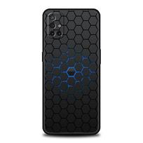 Phone Case For OnePlus 15 13 12 11 10 9 8 7T Pro 13T 13R 12R 10R 9RT 8T Nord 2T CE 2 3 5G Lite Soft Cover Honeycomb Pattern For OnePlus 7T