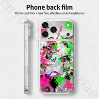 S-Splatoon Game  TICKET Decal Skin Wrap for iPhone 17 Pro/Pro max Protective Film for Back, Frame, Camera iPhone17pro
