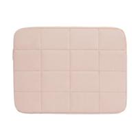 Portable Shockproof Laptop Sleeve Case Business Travel Computer Bag Protective Carrying Cover with Zipper for 13 to 15 Inch Laptops one size rožinė