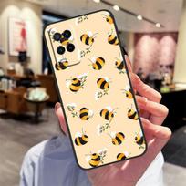 Bee Bumblebee Pattern Case For Oppo A40 A60 A80 A18 A38 A58 A78 A98 A16 A76 A96 A15 A17 A77 A74 A94 A54 A57S Cover For OPPO A15