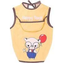 Baby Waterproof Bib Feeding Bib Apron with Pockets for Food and Saliva for 1-3 Years Old Boys and Girls Who Are Feeding Drooling Yellow
