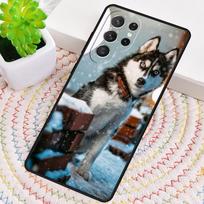 Siberian Husky Sled Dog TPU Phone Case For Samsung Galaxy note 10 pro S26 S25 S24 S23 S22 Ultra Plus S21 FE S20 Shockproof Cover Galaxy S22 Ultra 5G