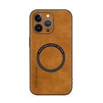 Magnetic For Magsafe Leather Case For iPhone 15 14 Pro Max 14pro 12 13 Pro Max 11 16 17 Air Luxury Wireless Charge Cover Funda For iPhone 12 Pro ruda