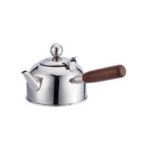 Flat Bottom Tea Kettle 304 Stainless Steel Teapot Drinkware Boiling Water Kettle  Induction Cooker S sidabras