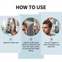 East Moon Men'S Sea Salt Styling Spray Men'S Hairstyle Texture Styling Fluffy And Refreshing Styling Spray one size
