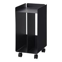 Piano Sheet Music Storage Wagon Tower Black Storage Wagon with Living Grand Large Stylish Box Under-Piano (Yamazaki Jitsugyo) Casters, Bookshelf, juoda