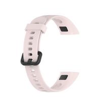 Strap For Huawei Honor Band 5 4 Wristbands Sport Band Silicone Replacement Bracelet For Honor Band  5i ADS-B19 Smart Accessories rožinė