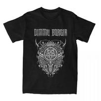 Juodo Metalo Grupė Borgir Eonian Song Dimmu Marškinėliai Prekės Vyrams Moterims Medvilniniai Laisvalaikio Apvaliu Kaklu Marškinėliai Viršutiniai Unikalūs S juoda