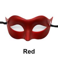 Moteris Vyras Seksualus Džentelmenas Karnavalinė Kaukė Išleistuvių Kaukė Helovino vakarėlio Rekvizitas Juoda Balta Retro Kaukė Plastikinė Pusės Veido Cosplay Kaukė Red-