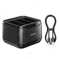 For GoPro 13 3 Slots Charging Box Battery Charger Hub For GoPro Hero 13 Charging Dock Manager Charger Stand Camera Accessories juoda