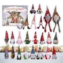 2025 new Christmas Advent Calendar 24 Day Christmas Gnome Advent Calendar Christmas Decor Calendar Gift Xxl