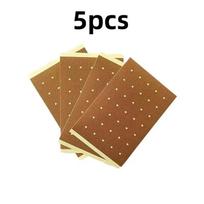 Lipdukai Skausmą malšinantys pleistrai Nugaros Kelių Kaklo Raumenų Atpalaiduojantis Sąnarių Loistras Kūno 5pcs ruda