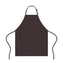 Fashion Unisex Bib Apron Waterdrop Resistant Black Kitchen Apron With 2 Pockets Waiter Apron Hairdresser kava