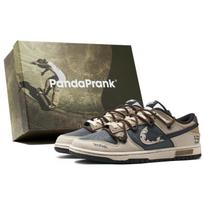 Nike Dunk Panda Prank, Glide Path, Reverse Skateboard Shoes Men's Black White DD1391-100(TeamH-S-BOX) 43