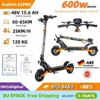 2026New KuKirin G2 Pro ABE Electric Scooter With ABE Certification 500W Motor 48V 15Ah Battery 58km Range 9-Inch Tires KuKirin G2 Pro ABE