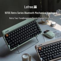 LOFREE 1970S Retro Dot Mechanical Keyboard