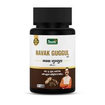 Shuddhi Navak Guggul Riebalų deginimo tabletės Žolinis Ajurvedinis Svorio valdymo papildas Virškinimui ir Metabolizmui 60