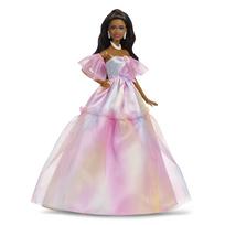 Barbie Birthday Wishes Black Signature Doll for ages 6 and Pink JJX80 Dress-Up House, up,