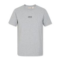 Levis Classic Logo Print Loose Vintage Round Neck Comfortable Short Sleeve T-Shirt Unisex Tops 000S5-0001 L