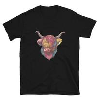 Domestic Yak Tartary Ox Colorful Classic Fit T-Shirt 4XL