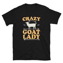 Crazy Goat Lady Funny Goat Classic Fit T-Shirt 2XL