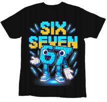 67 Six Seven Graphic Short Sleeve Italian Brainrot Gaming Meme T Shirt 4XL
