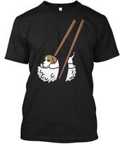 Sushi Jack Russell Terrier Funny T-Shirt Made in the USA Size S to 5XL 3XL