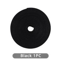 5M/Roll 10mm Cable Organizer Nylon Velcro Binding Tape Cable Wire Winder Tape Earphone Mouse Cord Management Ties Protector 5M (1roll) - 10mm