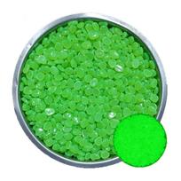 600Pcs Mini Glow in The Dark Pebble Resin Colorful Fish Tank Luminous Stone Glowing Effect DIY Garden Glow Pebbles žalia