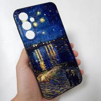 Van Gogh Oil Painting Phone Case For Samsung S26 Ultra S25 Edge Ultra S23 S22 S21 S20 Ultra Plus S24 Fe Glass Cover Samsung S25