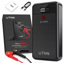 Powerbank 12V Rozrusznik Booster Jump Starter Urządzenie Rozruchowe 1000A