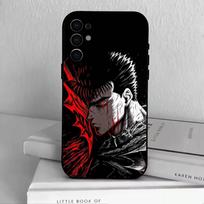 Anime Berserk Guts  Phone Case Black Silicone Soft For Samsung S25,S24,S21,S22,S23,S30,Ultra,S20,Plus,Fe,Lite Samsung S30Ultra5G