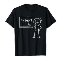 HOT SALE 41 67 Memes Funny Math Teacher Gen Alpha Funny Memes Unisex Tshirt Women Soft and Comfortable Cotton Tshirt Top S