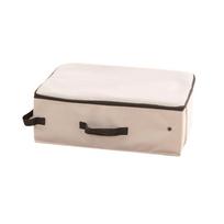 Oxford Cloth Foldable Cat Litter Box Waterproof Rectangular Portable Pet Toilet Large Capacity With Zipped Lid Dog Potty pilka