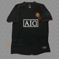 Premier League 0708 Red Magic Retro Jersey Away Short Sleeve No. 7 Ronaldo Long Sleeve Football Jersey No. 10 Rooney S