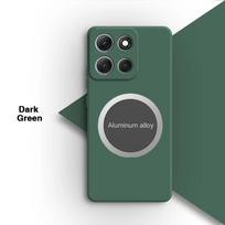 Orginal Liquid Silicone Car Magnetic Case for Moto Signature Edge 70 Fusion+ 60 Ultra 50 Neo Pro G67/77/86 Power G56/66J/Y Cover Edge 70 smėlis