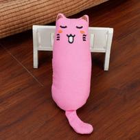 New Cat Toy Rustle Sound Catnip Toy Cats Products Toys for Kitten Teeth Grinding Cat rožinė