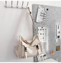 Canvas Messenger Bag Large Hobo Shoulder Crossbody Purses Casual Tote Bags for Women Travel Bag Multiple Pockets