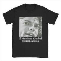 Men Michael Jackson MJ Face  T-Shirts  100% Cotton Top Tees Summer Vintage Short Sleeve T Shirt O Neck Fashion Pattern Tshirt S įvairiaspalvis