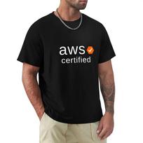 Aws certified developer T-Shirt kawaii clothes quick drying shirt men graphic t shirts S įvairiaspalvis