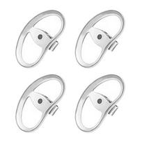 4pcs Earring Lifters Metal Earring Backs Safety Back Stopper Big Earring Fastener Tool Earring Backings sidabras