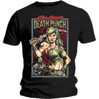 Five Finger Death Punch Assassin Cotton Black Men Cotton S-4XL T-Shirt BO1214 Unisex T-Shirt S įvairiaspalvis