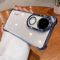 Case For Vivo V50 V40 Pro V30 V29 V27 V25 e 5G V50 lite V40 Camera Protection Transparent Silicone Phone Cover Shockproof Bumper vivo V25