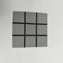 100pcs 46x46mm Sudoku Gray Silver Adhesive SCRATCH OFF Sticker DIY Manual Hand Made Scratched Stripe Card Film