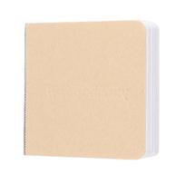 Hardcover Pocket Watercolor Sketchbook 58 Sheets/116 Pages 230GSM Blank Travel Journal Sketch Book for Writing Drawing Painting (Brown,8cmx8cm LxW) ruda