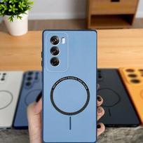 For Oppo Reno12 Case OPPO Reno12 Pro Phone Case Oppo Reno 12 Pro Cover reno12 Shookproof Color magnetic hard Silicone back cover OPPO Reno12